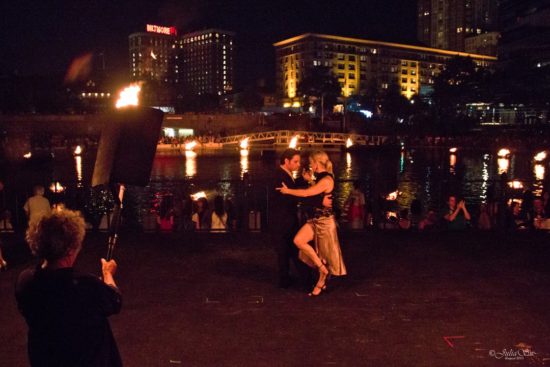 WaterFire Performance August 2015